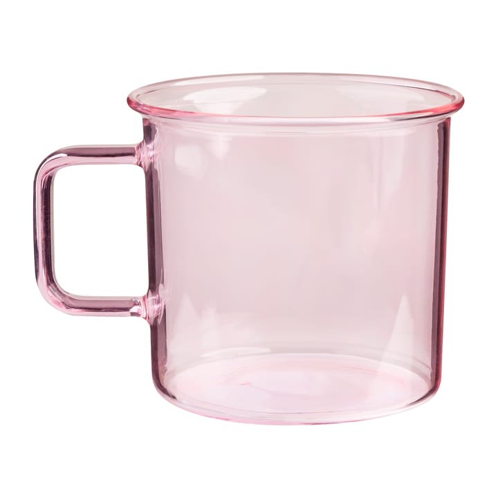 Szklany kubek Muurla 35 cl, Różowy Muurla