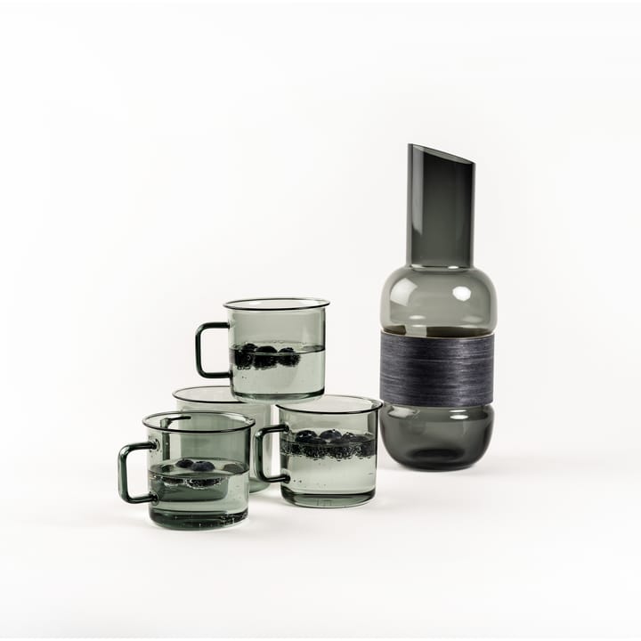 Szklany kubek Muurla 35 cl, Szary Muurla