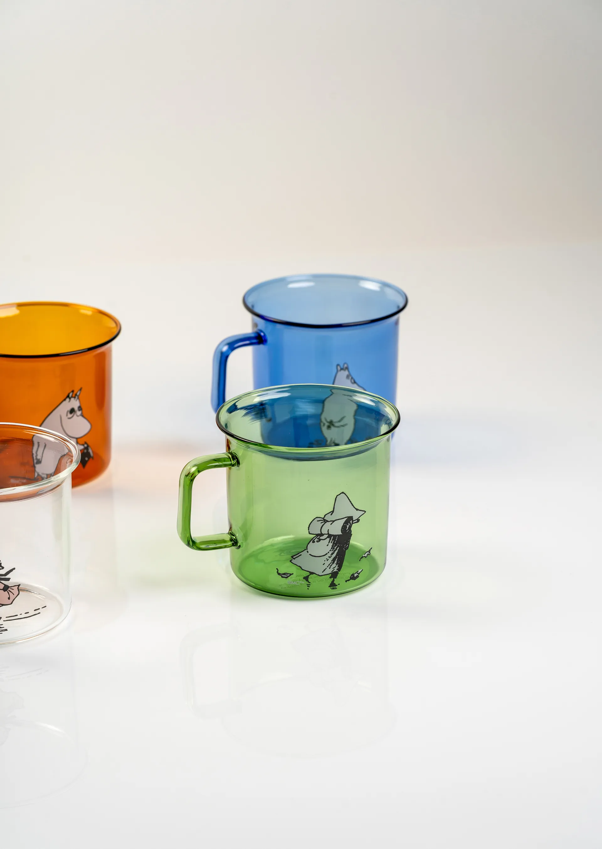 Szklany kubek Włóczykij 35 cl, Zielony Muurla