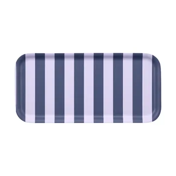 Taca Checks & Stripes 13x27 cm - Lilac-blue - Muurla