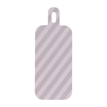 Taca Checks & Stripes 13x33 cm - Bursztynowy-szary - Muurla