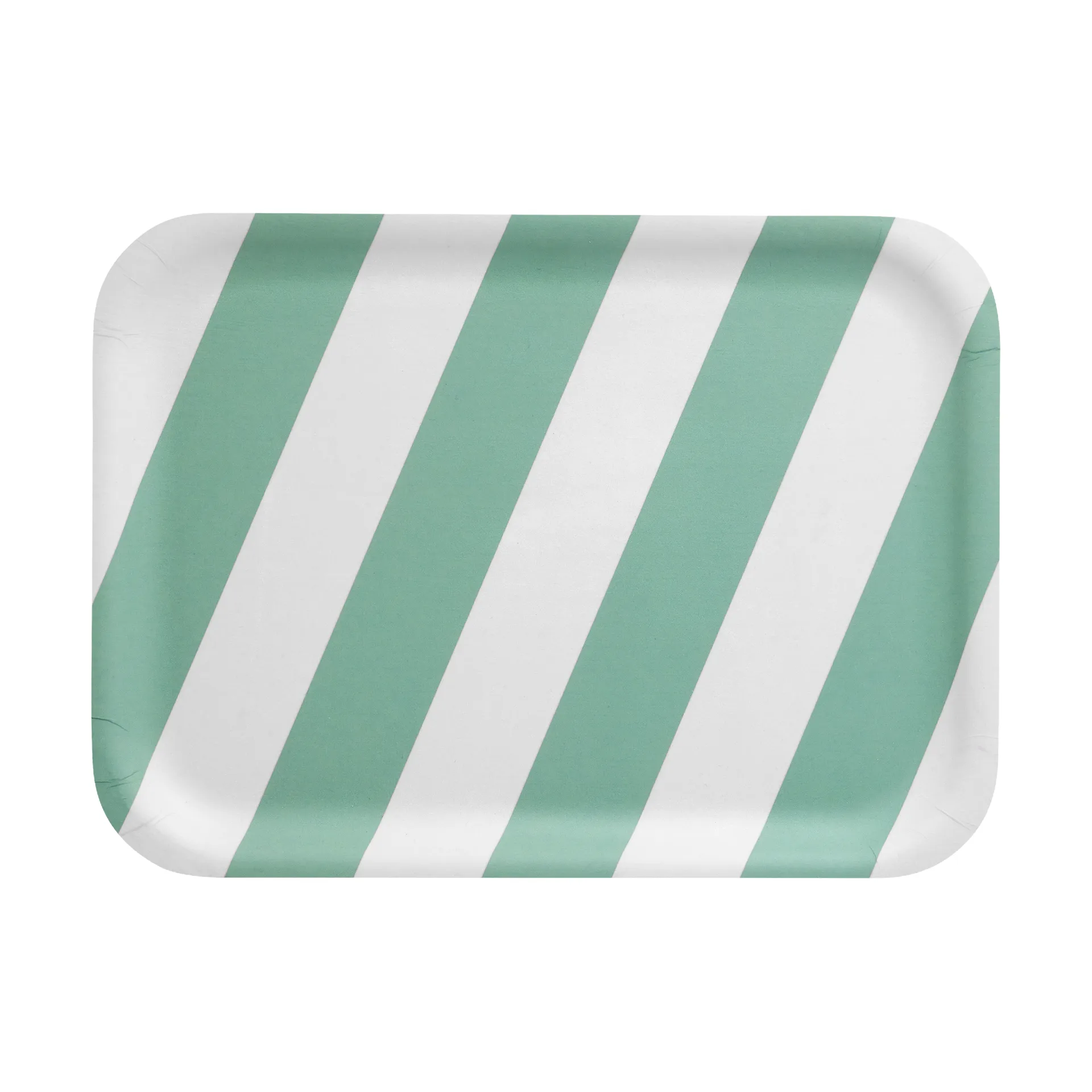 Taca Checks & Stripes 20x27 cm, Mint Muurla