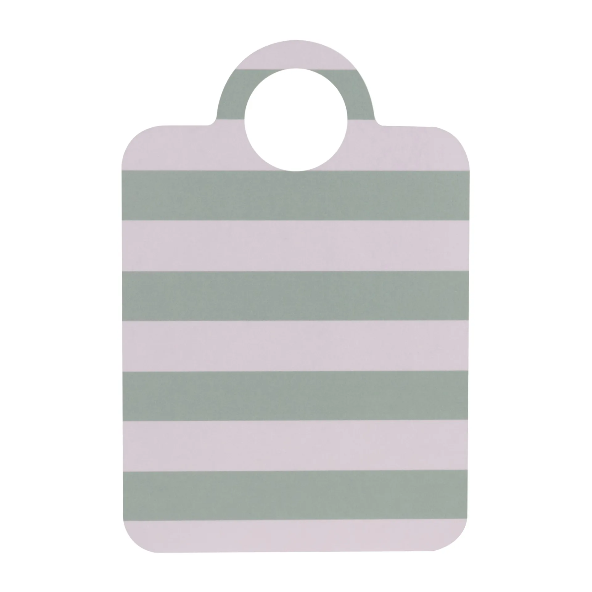 Taca Checks & Stripes 21x31 cm, Błękitny-miętowy Muurla