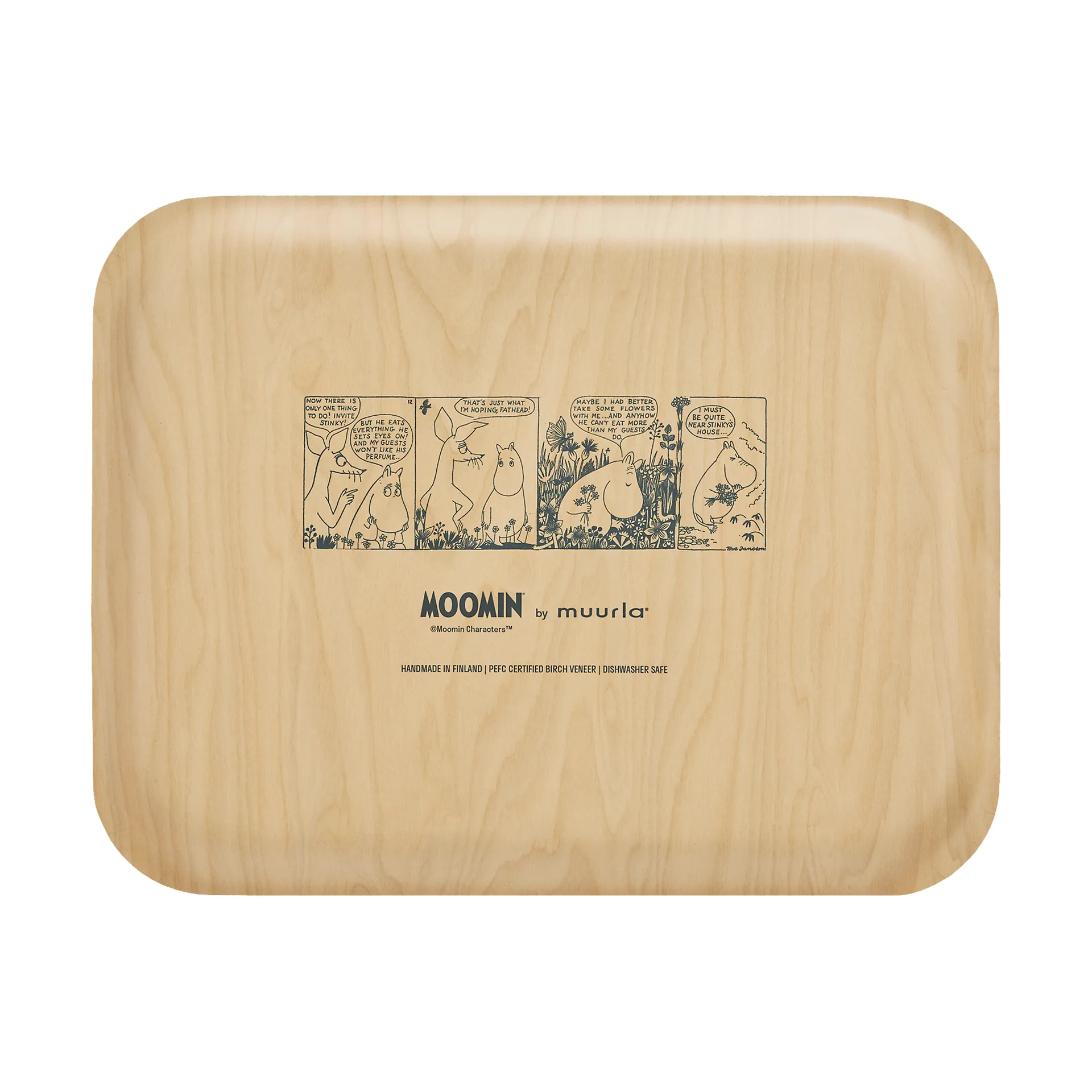 Taca Moomin 28x36 cm, Flower field Muurla