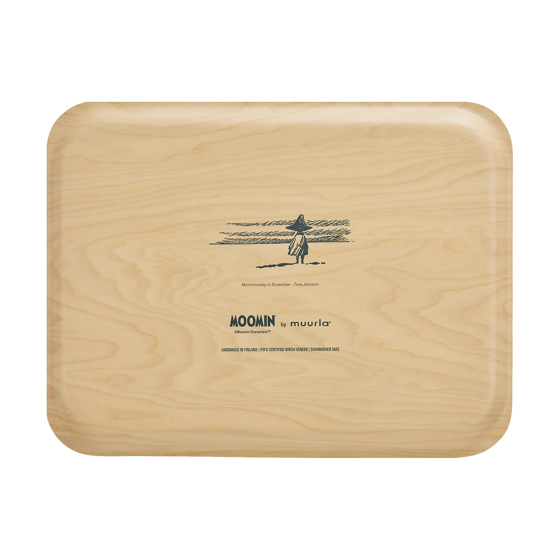 Taca Moomin 32x42 cm, Finnish Moominvalley map Muurla