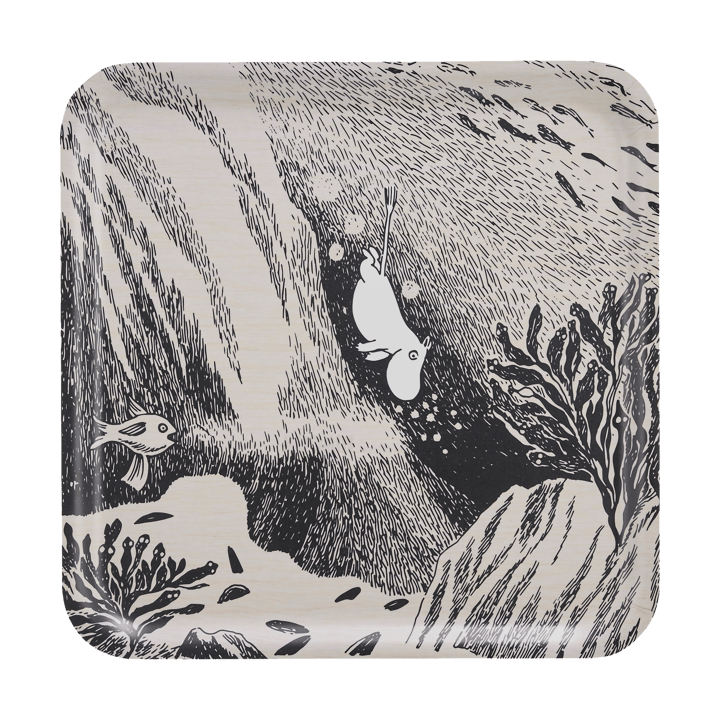 Taca Moomin 33x33 cm - The dive - Muurla