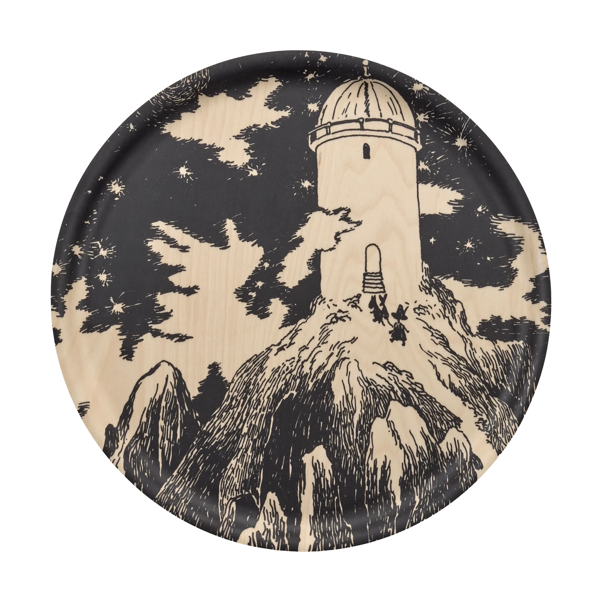 Taca Moomin Ø40 cm, Observatory Muurla