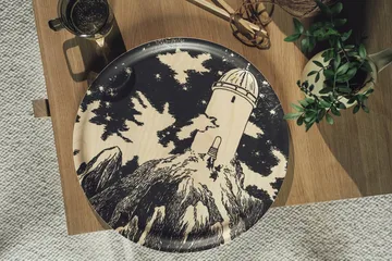 Taca Moomin Ø40 cm - Observatory - Muurla