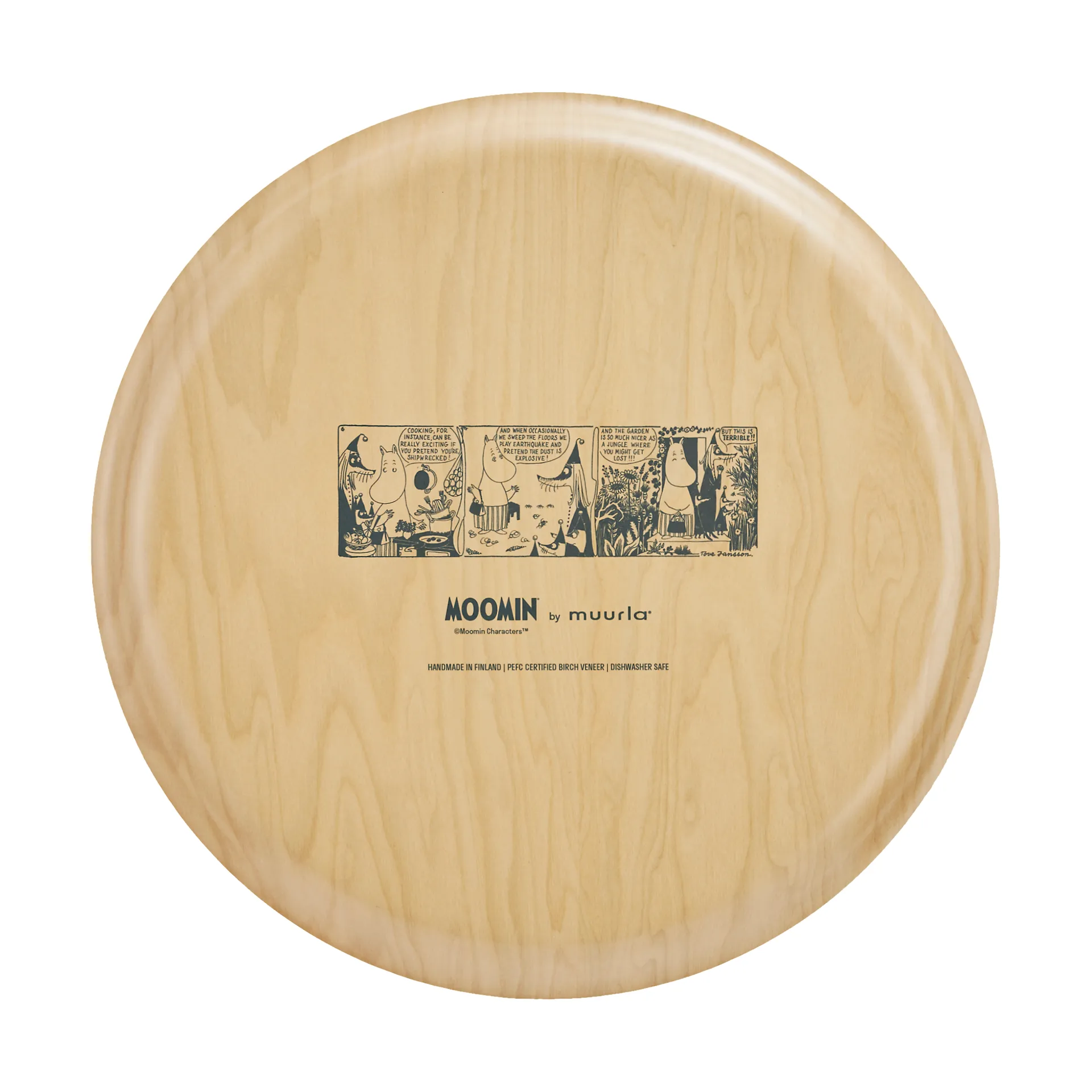 Taca Moomin Ø40 cm, Wild garden Muurla