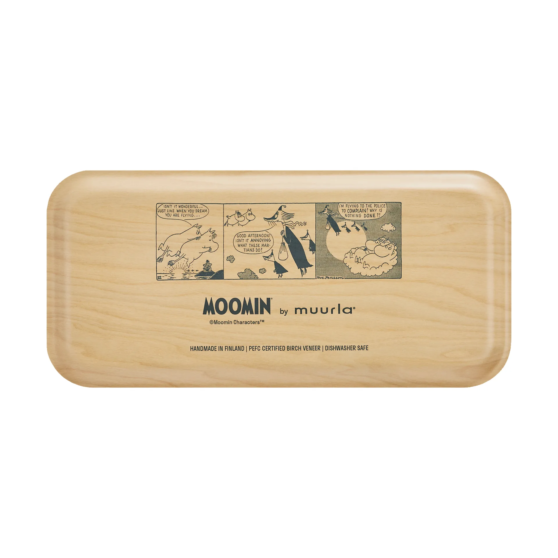Taca Muminki 13x27 cm, In the clouds Muurla