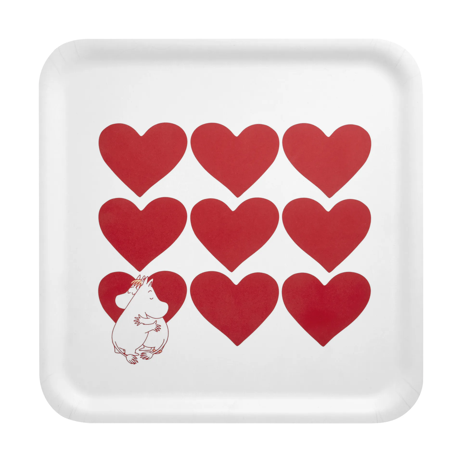 Taca Muminki 33x33 cm, Heart Muurla