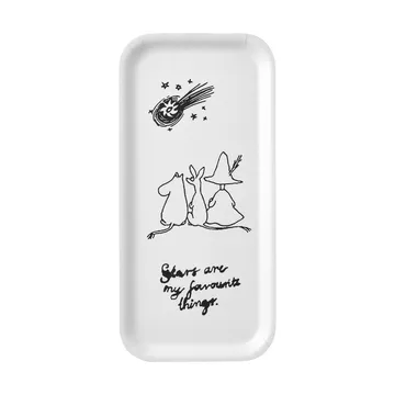 Taca Muminki 80 13x27 cm - Biała - Muurla