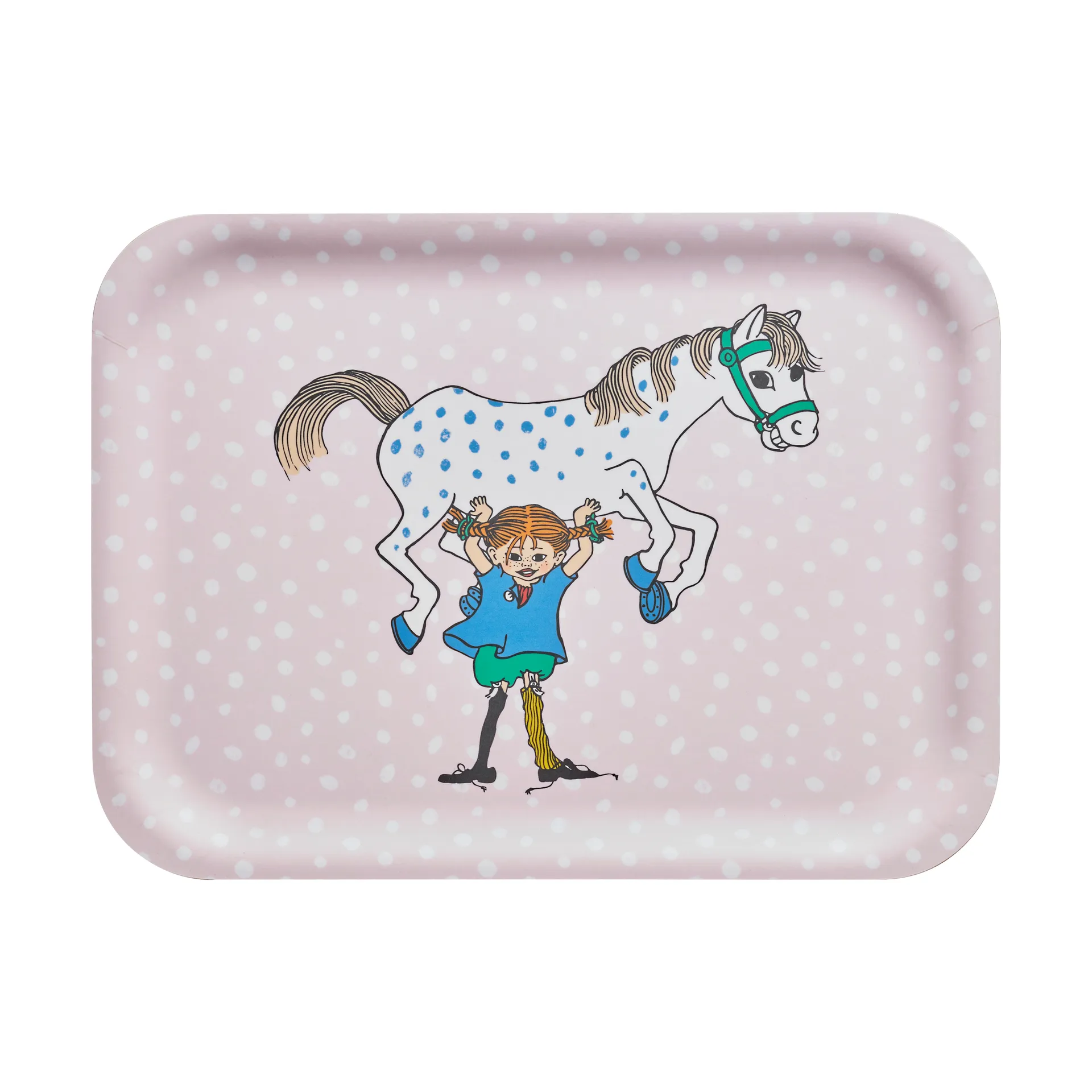 Taca Pippi 20x27 cm, Pippi and the Horse Muurla