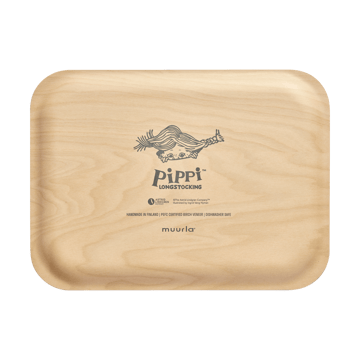 Taca Pippi 20x27 cm - Pippi and the Horse - Muurla