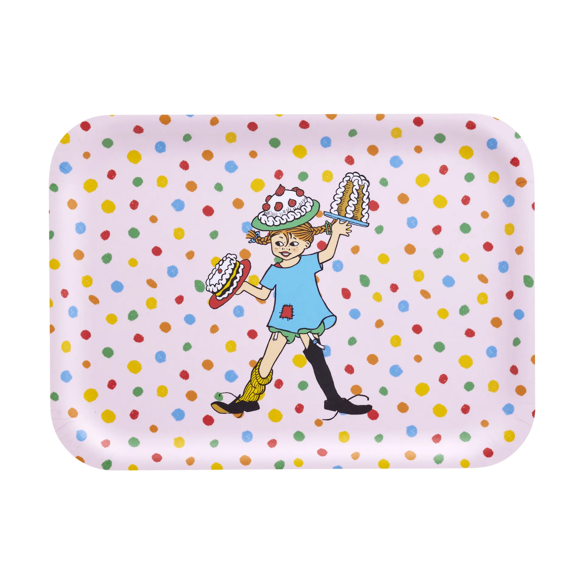 Taca Pippi 20x27 cm, Urodziny Muurla
