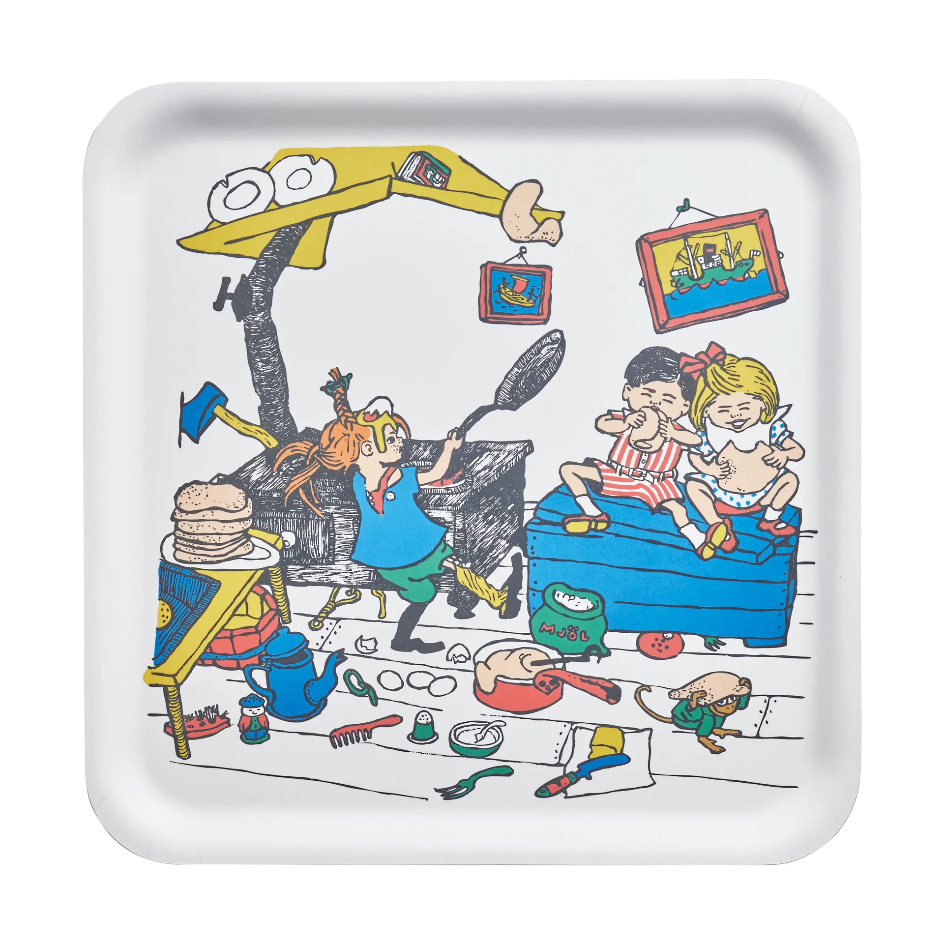 Taca Pippi 33x33 cm, Pancakes Muurla