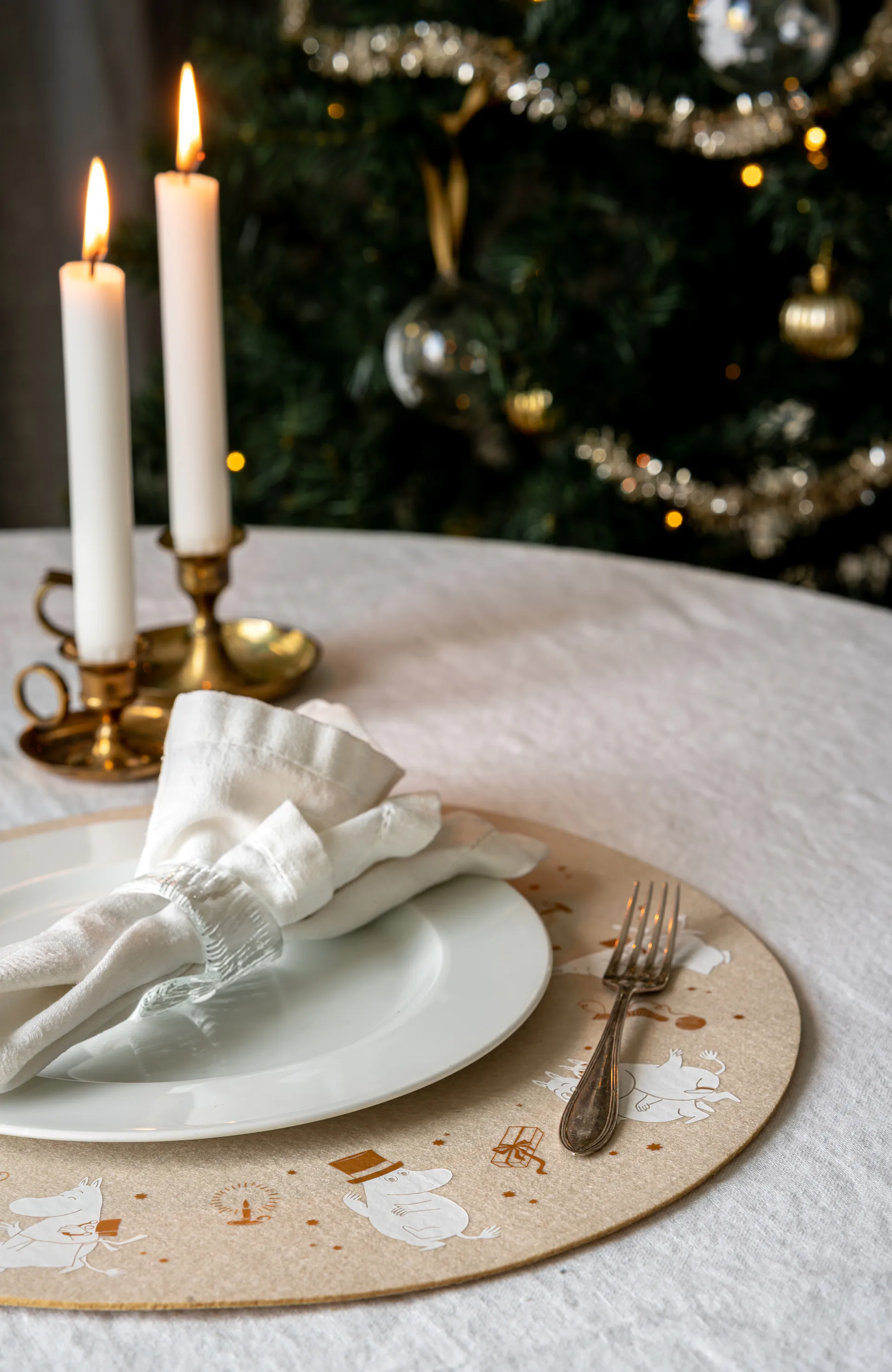 Taca stołowa Moomin Ø38 cm, Sparkling stars Muurla