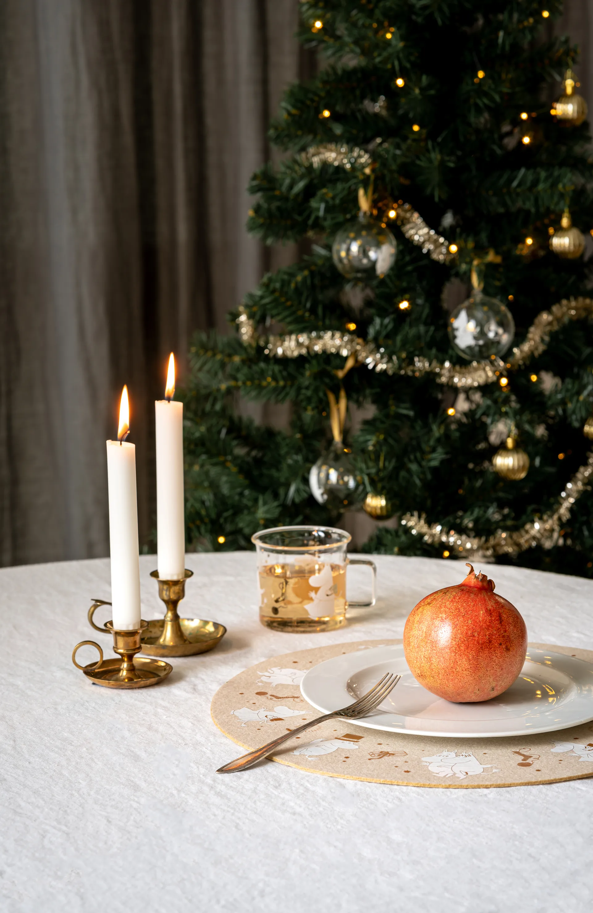 Taca stołowa Moomin Ø38 cm, Sparkling stars Muurla