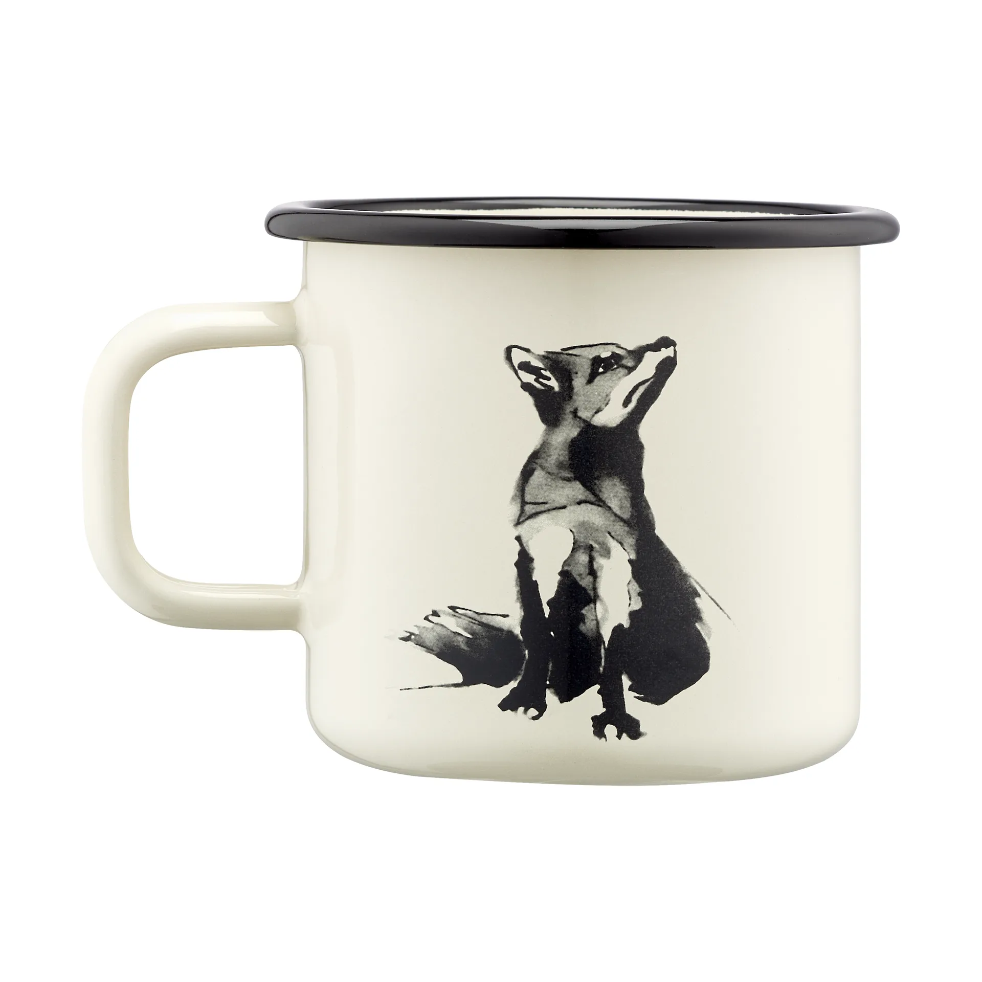 Teemu Järvi x Muurla kubek emaliowany 370 ml, Lis Muurla