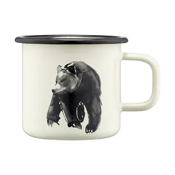 Teemu Järvi x Muurla kubek emaliowany 370 ml - Niedźwiedź - Muurla