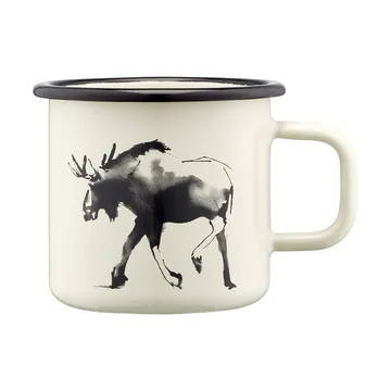 Teemu Järvi x Muurla kubek emaliowany 370 ml - Łoś - Muurla