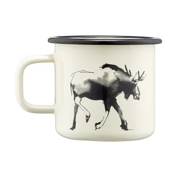Teemu Järvi x Muurla kubek emaliowany 370 ml - Łoś - Muurla