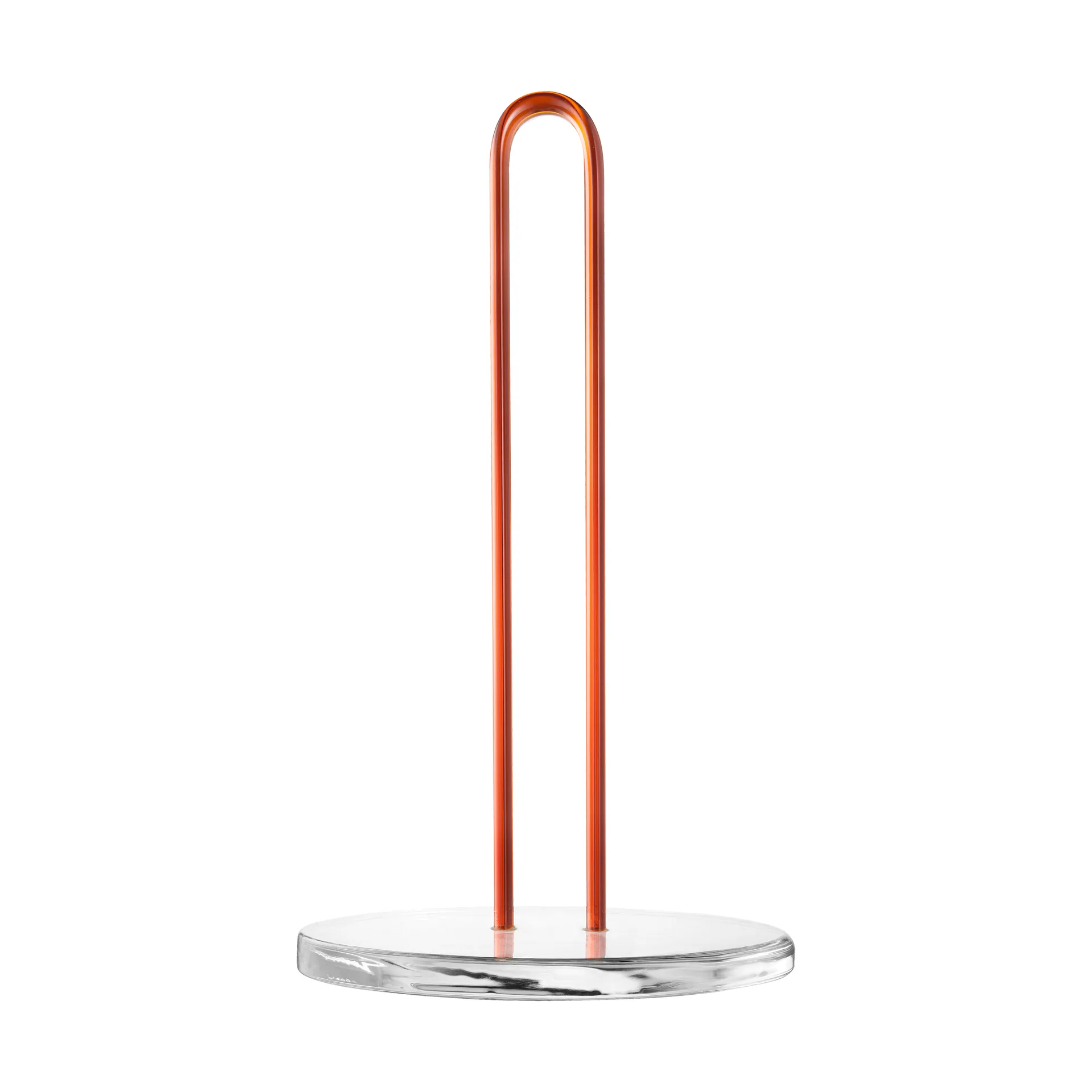 Uchwyt na ręcznik papierowy Loop 26 cm, Klar-amber Muurla