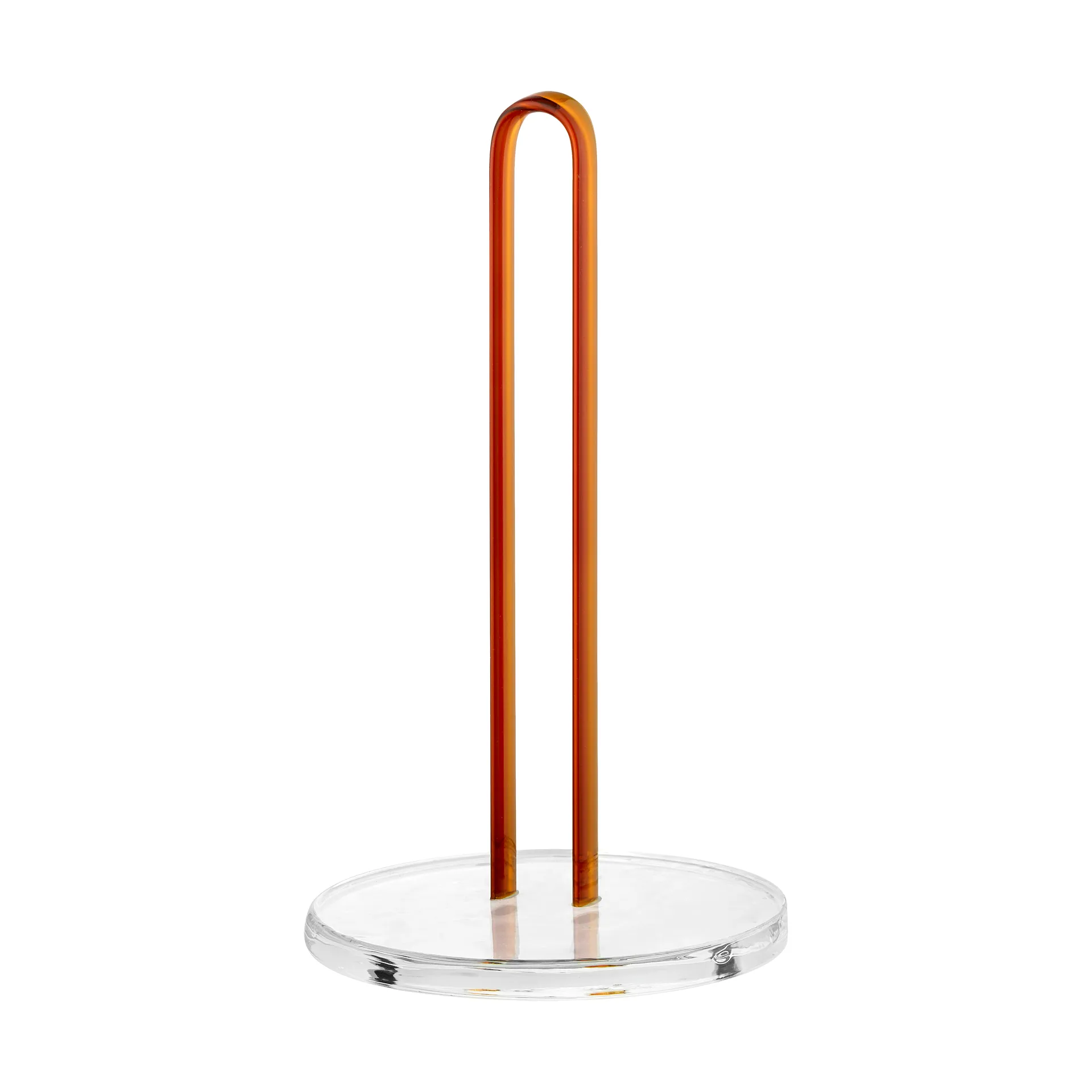 Uchwyt na ręcznik papierowy Loop 26 cm, Klar-amber Muurla