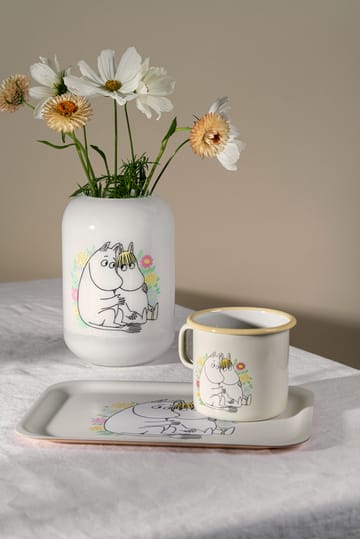 Wazon Mumin 19 cm - Flowers - Muurla