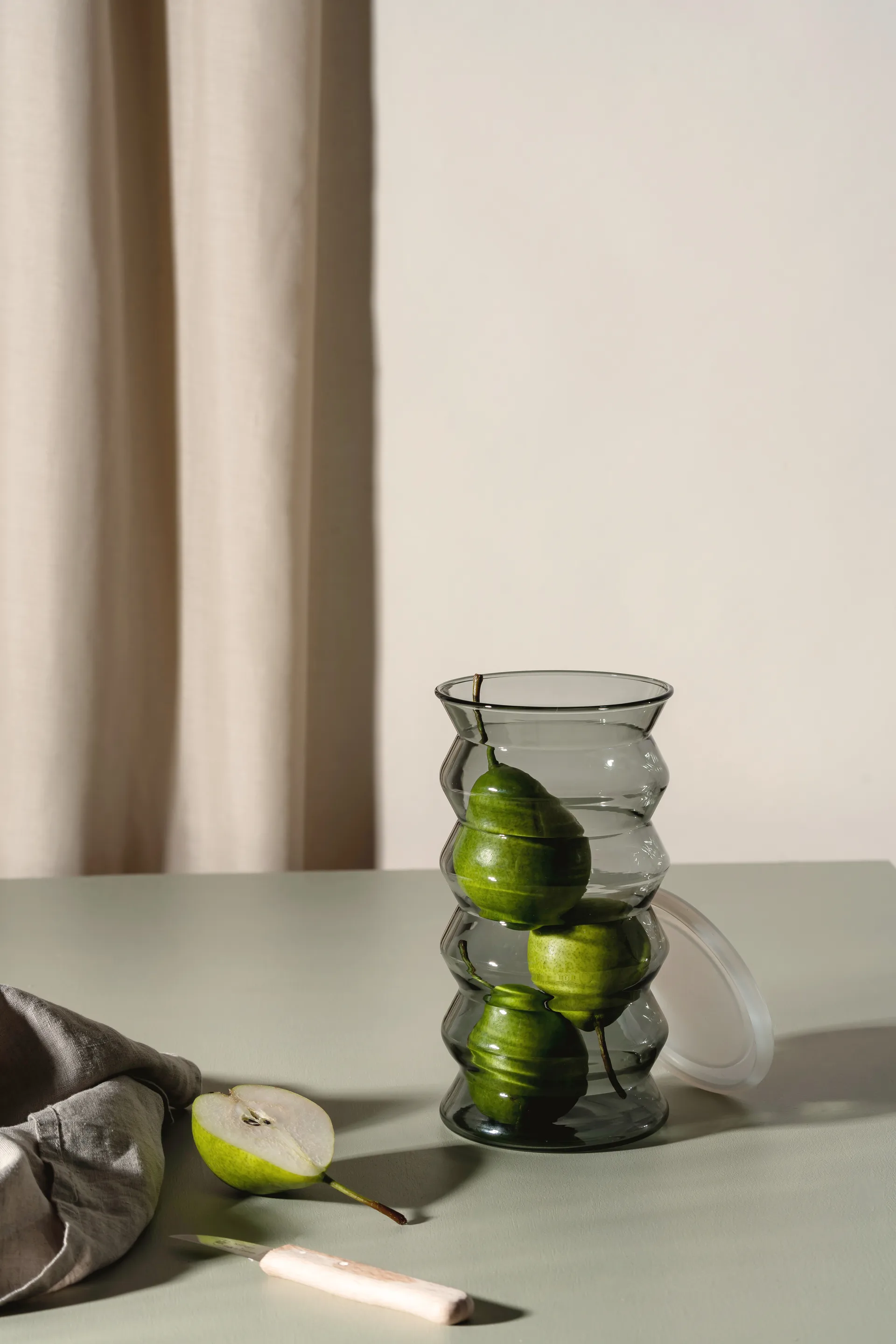 Wazon Waves 20 cm, Szary Muurla