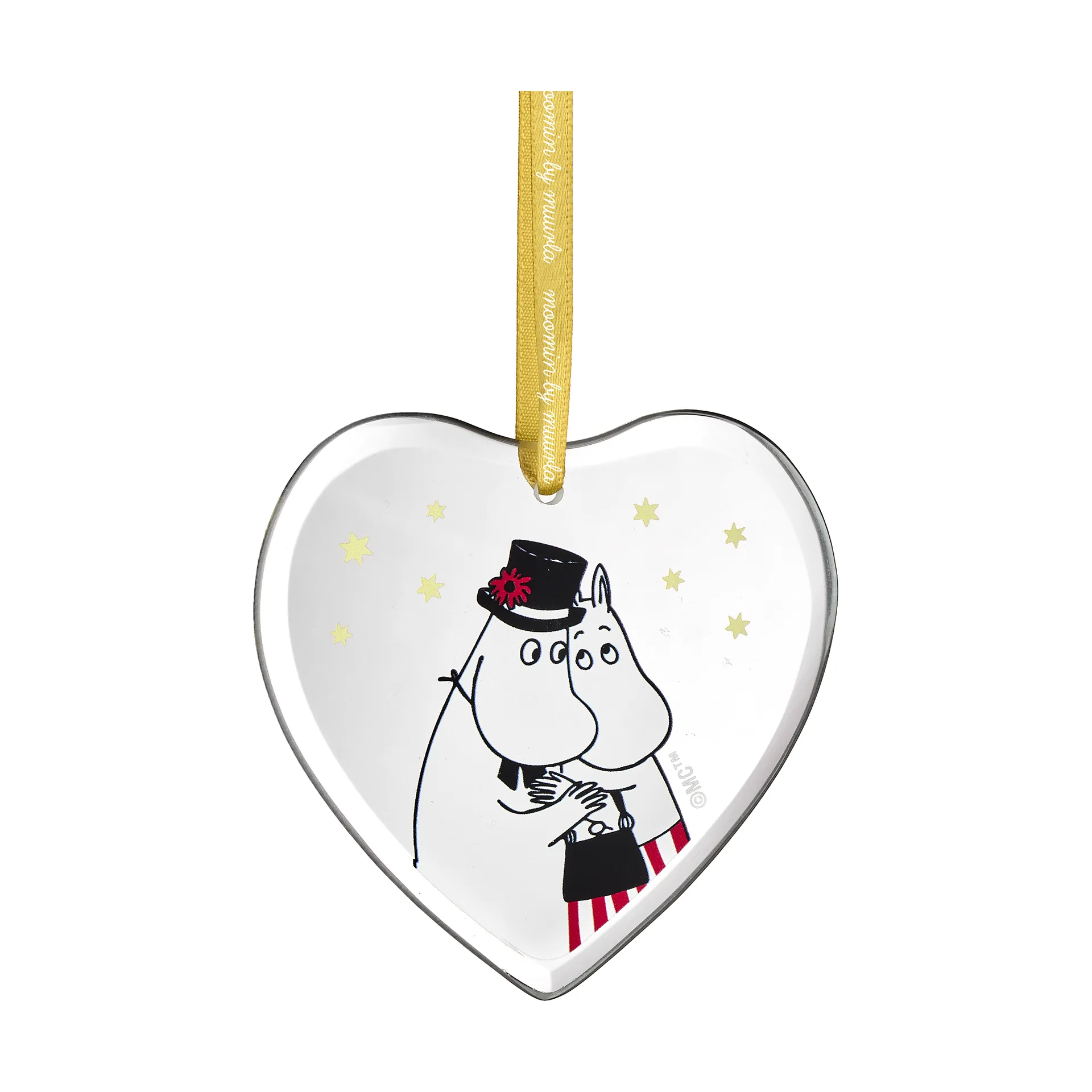 Zawieszka dekoracyjna Muminki, Moominmamma and Moominpappa Muurla