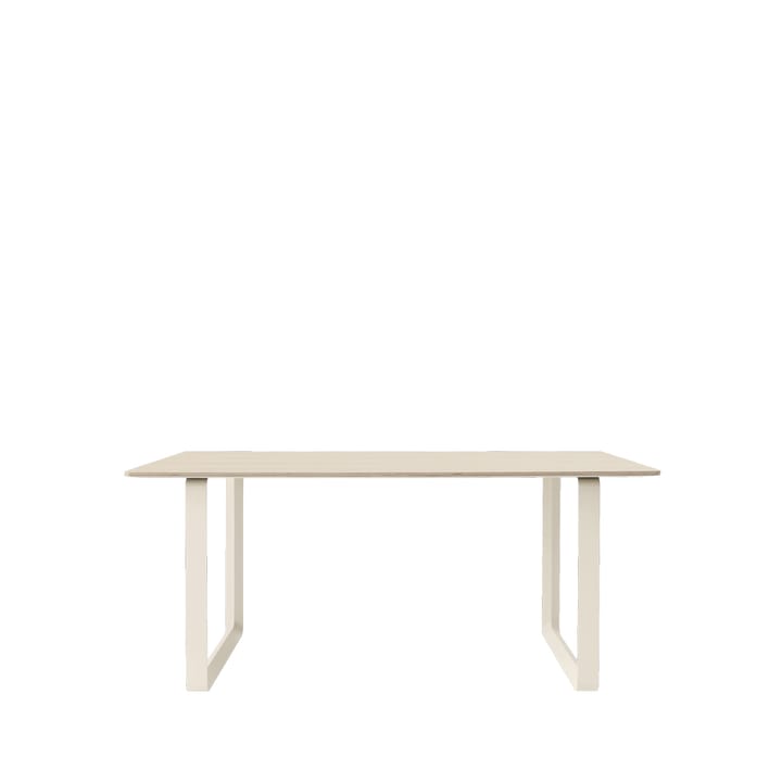 70/70 stół 170x85 cm - Oak veneer-Plywood-Sand - Muuto