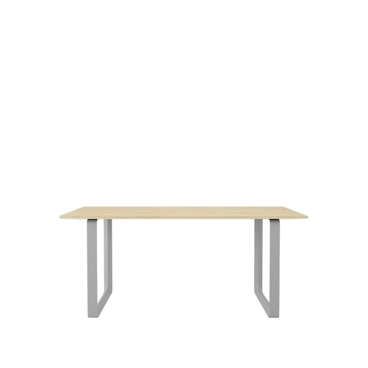 70/70 stół 170x85 cm - Solid oak-Grey - Muuto