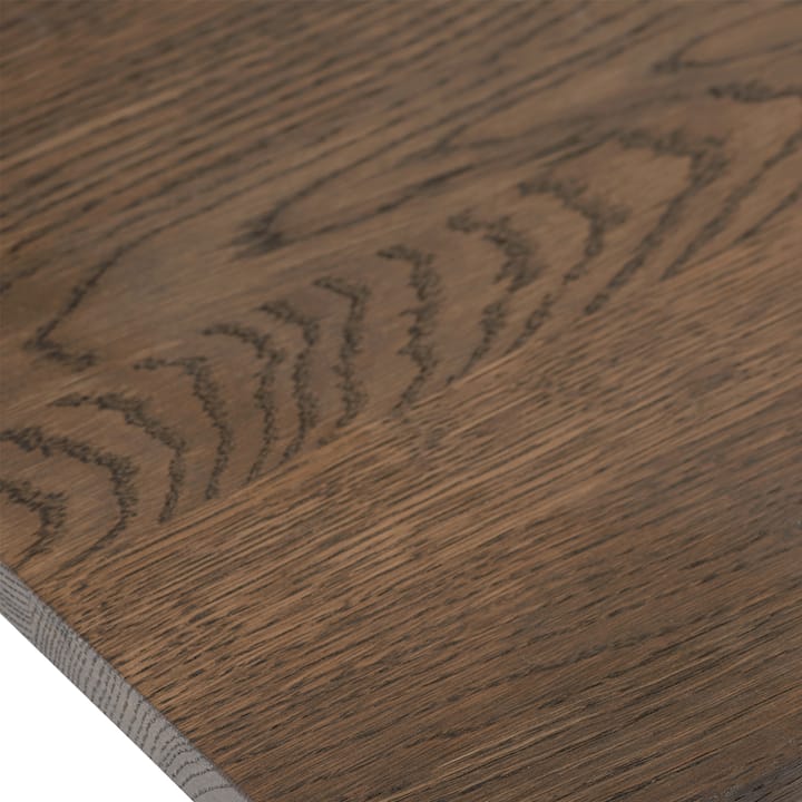 70/70 stół 170x85 cm, Solid smoked oak-Black Muuto