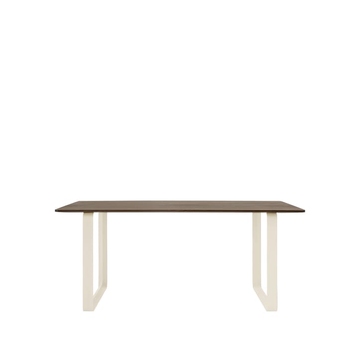 70/70 stół 170x85 cm - Solid smoked oak-Sand - Muuto