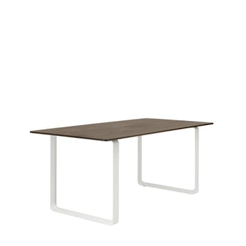 70/70 stół 170x85 cm - Solid smoked oak-White - Muuto