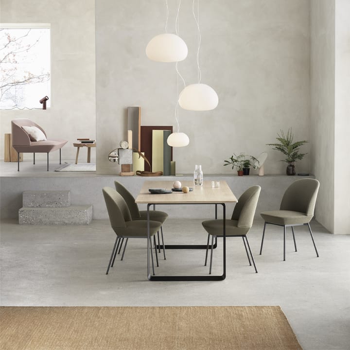 70/70 stół 225x90 cm, Solid oak-Sand Muuto