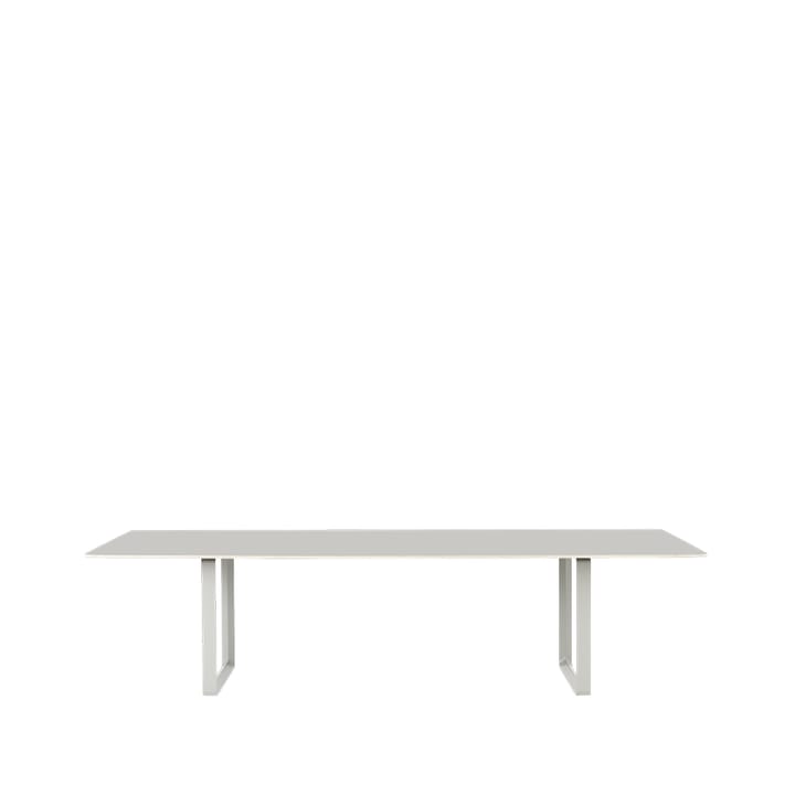 70/70 stół 295x108 cm - Grey linoleum-Plywood-Grey - Muuto