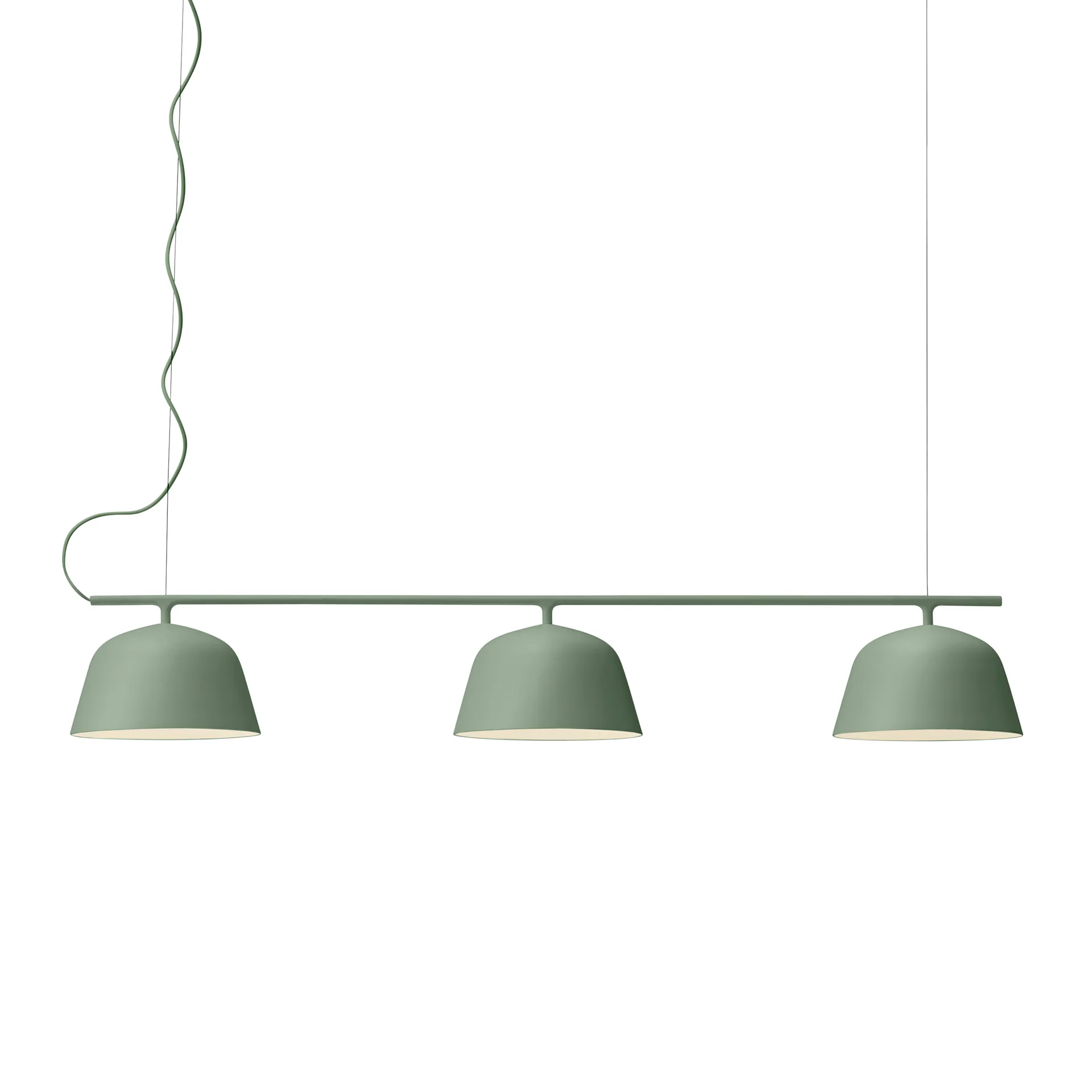 Ambit Rail lampa sufitowa, Dusty green Muuto