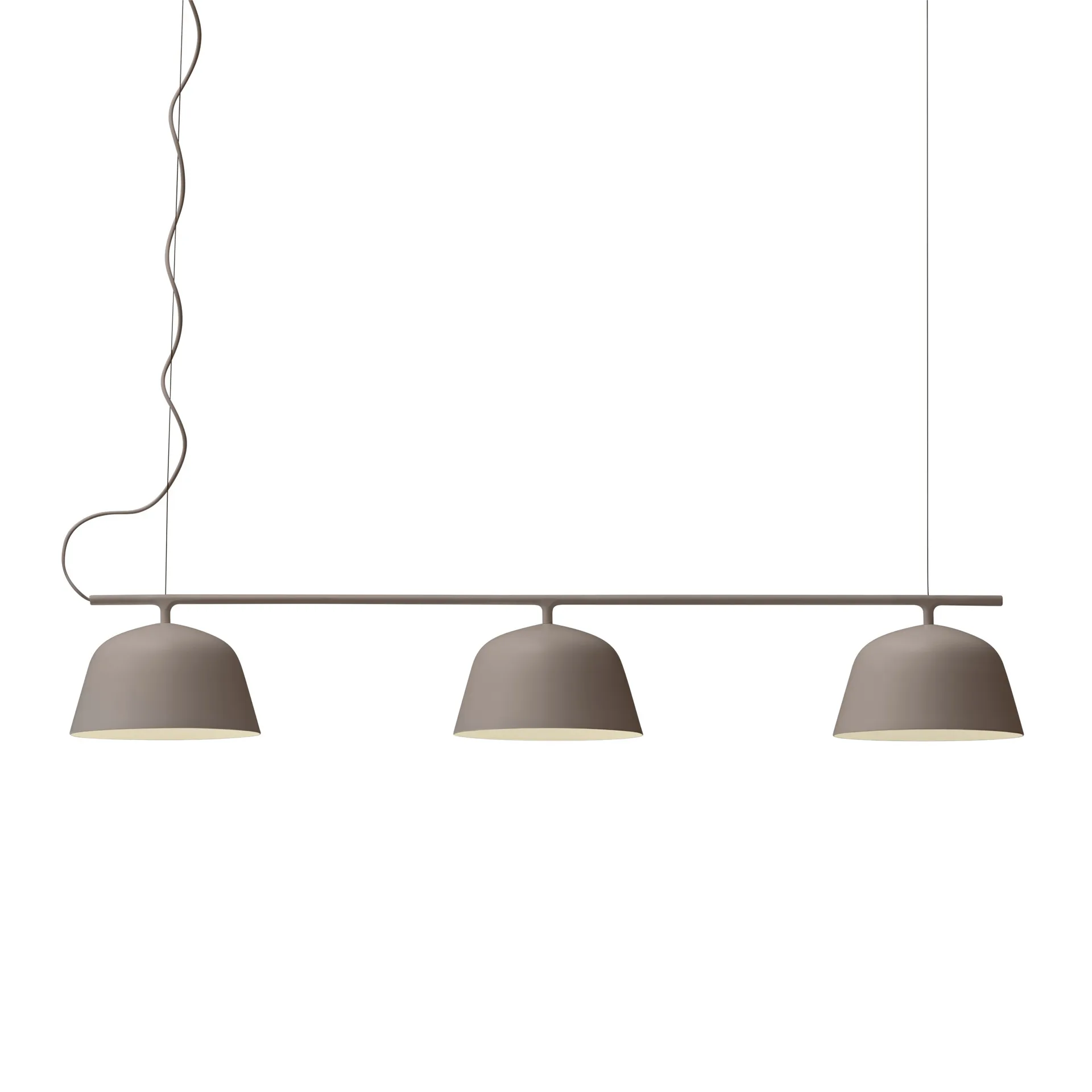 Ambit Rail lampa sufitowa, Taupe Muuto