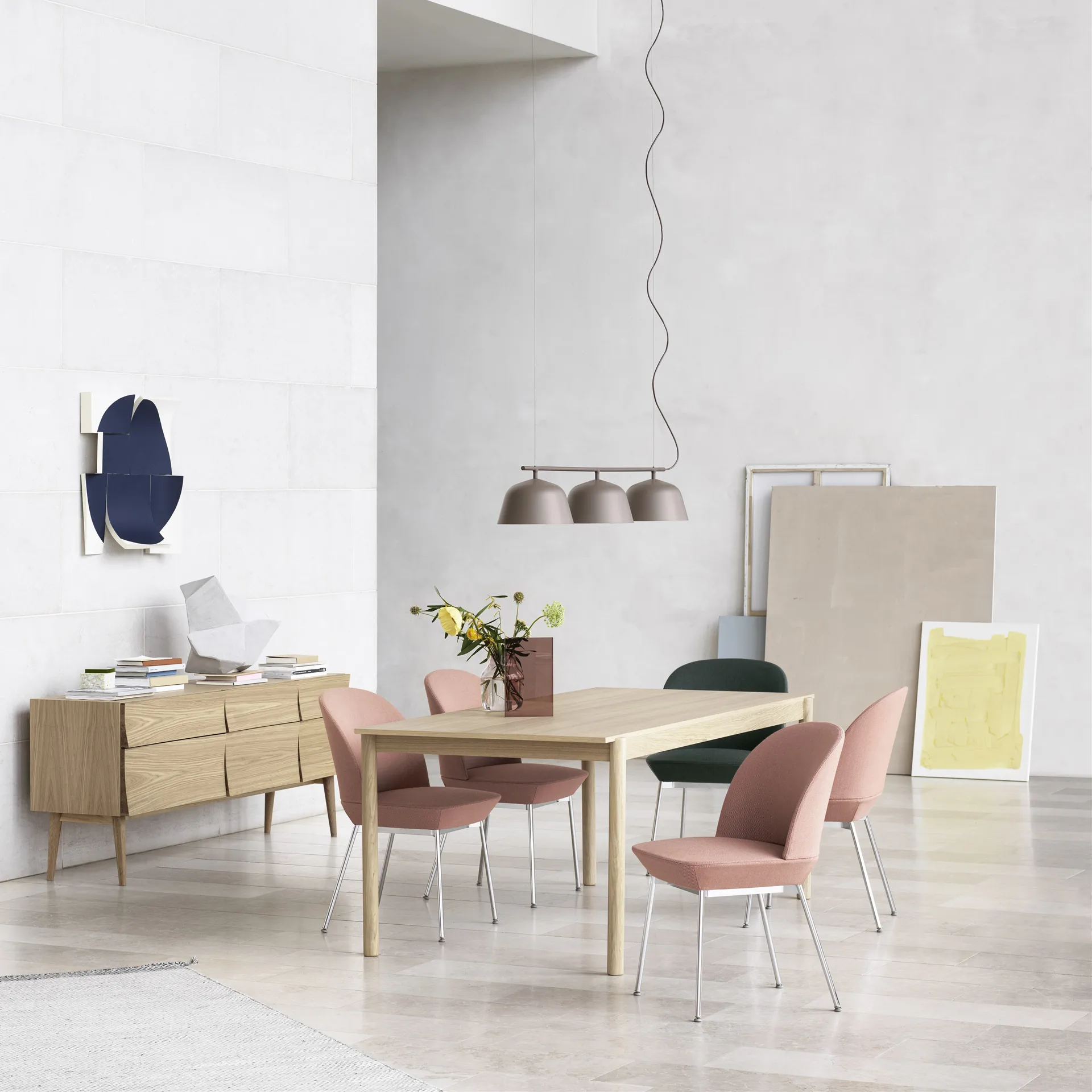 Ambit Rail lampa sufitowa, Taupe Muuto