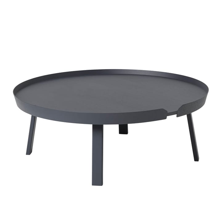 Around stolik boczny extra large - Anthracite - Muuto