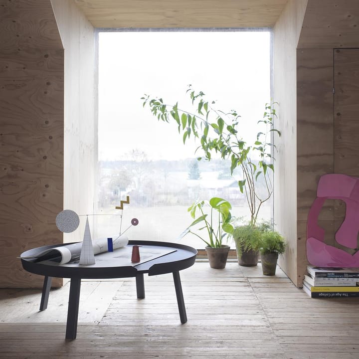 Around stolik boczny extra large, Anthracite Muuto
