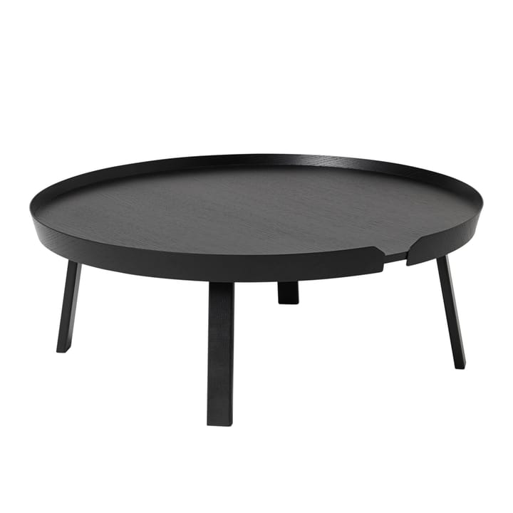 Around stolik boczny extra large - Black - Muuto