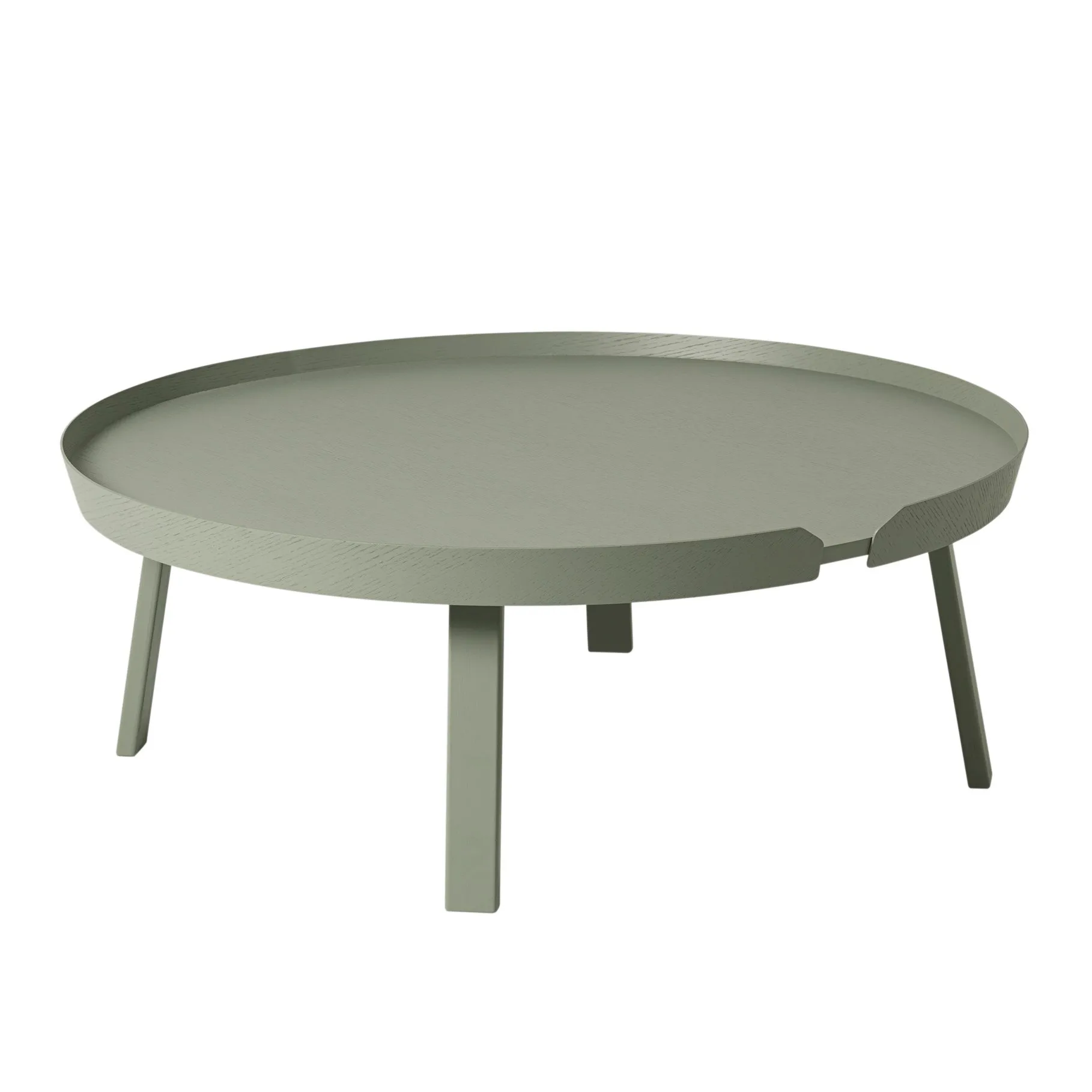 Around stolik boczny extra large, Dusty green Muuto