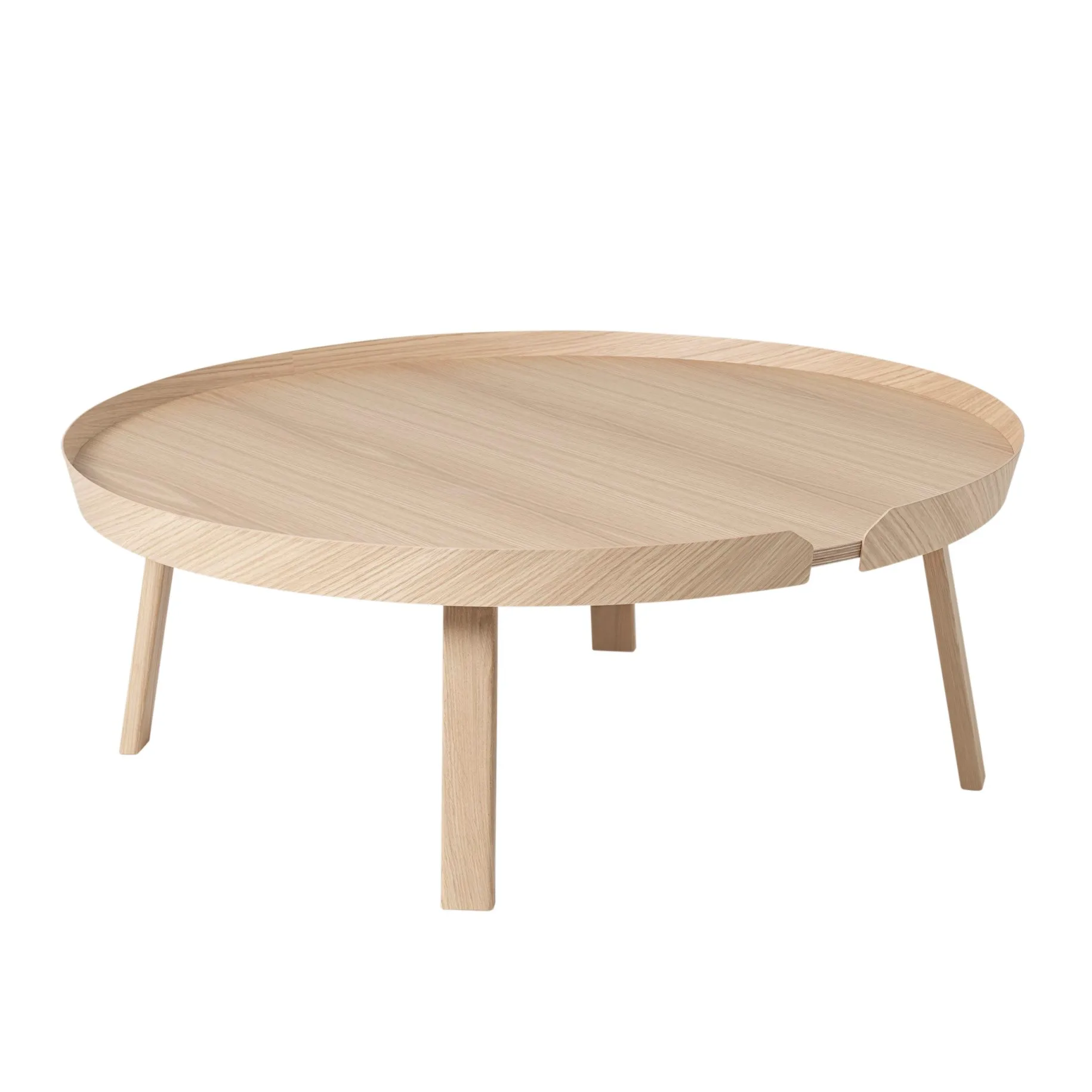 Around stolik boczny extra large, Oak Muuto