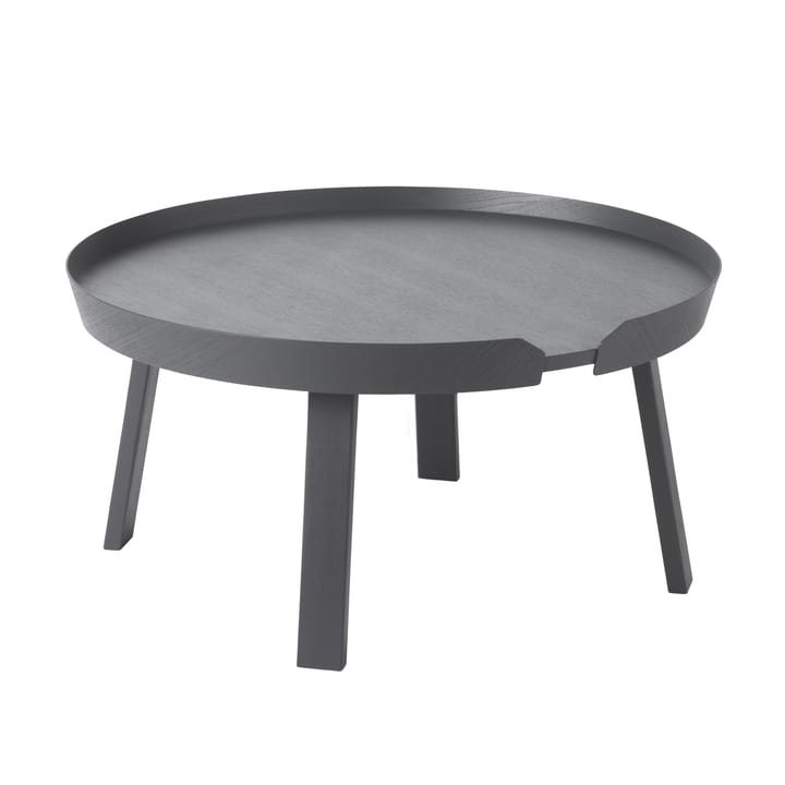 Around stolik boczny kawowy large - Anthracite - Muuto