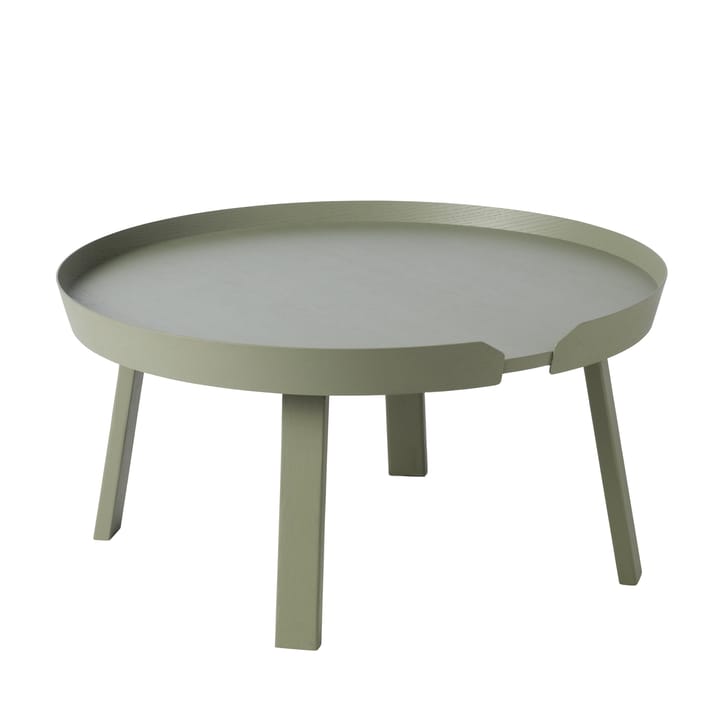 Around stolik boczny kawowy large - Dusty green - Muuto