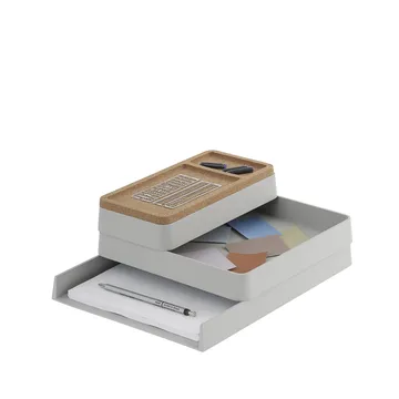 Arrange Desktop Przechowywanie  - grey, configuration 1 - Muuto