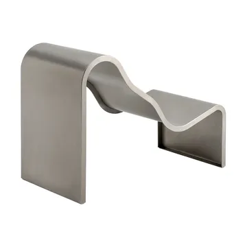 Ławka Dream View - Szczotkowana stal, 60 cm - Muuto